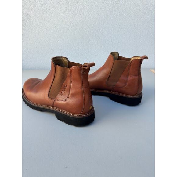 Samuel Hubbard Women's "24 Seven for Her " 7 Chelsea Cognac Leather Boot EU 37 - Picture 4 of 10